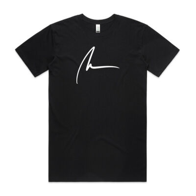 "White Sig Logo" on Organic Tee Thumbnail