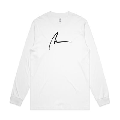 "Black Sig Logo" on Long Sleeve Tee Thumbnail